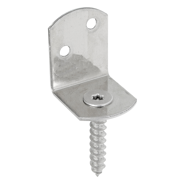 Vlechtschermsteun,L-Vorm,RVS 83x32