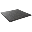 Rubbertegel 500x500x25mm  zwart