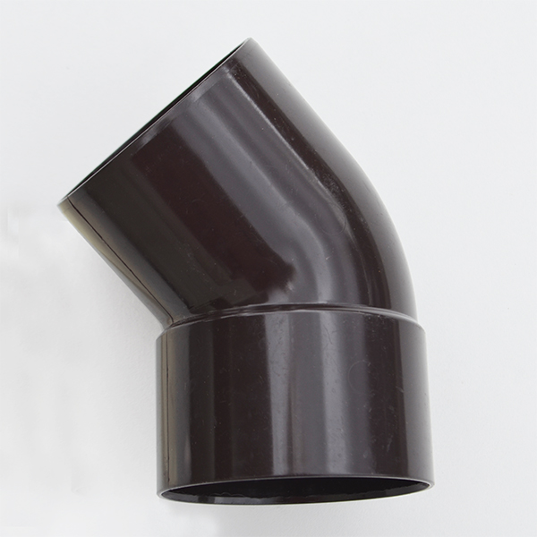 RWA Bocht 80/45° bruin