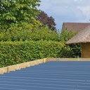 Staalplaat  5m RAL7016