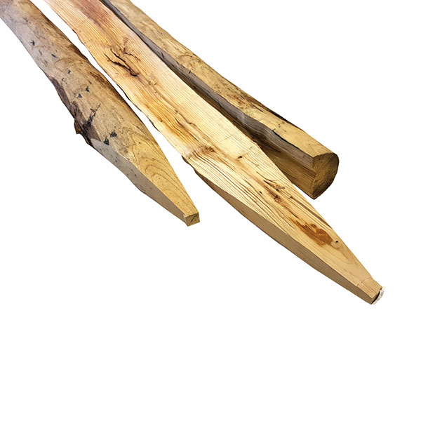 Halve kastanjepaal 6|8 x160cm