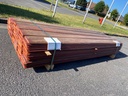 Partij Padouk planchetten (licht verkleurd) - 98 stuks 15x130x2000mm