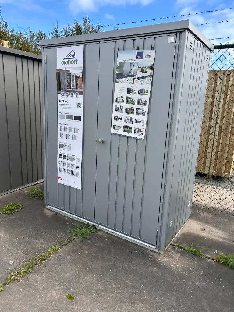 Expo Biohort tuinkast met alu bodemframe 