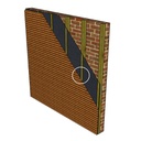 Stoflat Gr Gedrenkt 15x30x1350mm