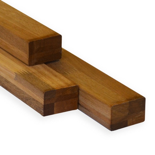 [HHOL38583900] Hardhouten onderlat 38x58x3900mm