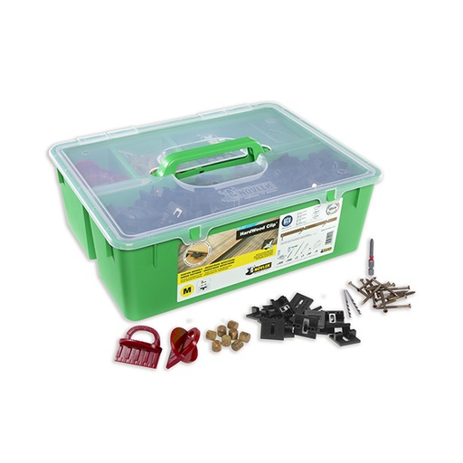[TC27500] Terras clips 27 m² ( 5 mm ) 500 screw- 450 fast