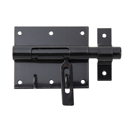 [137335] Bout-sluitgrendel verz zwart coat95/135