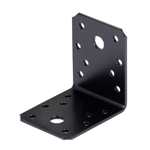 [332693] Hoekverbinding,zwart,70x70x55