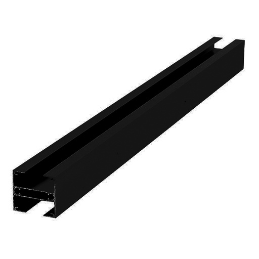 [ALU28900566602700] Quadra 28mm RAL9005 66x60x2700mm