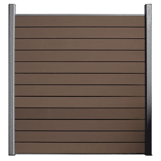 [TSCOBRU18001730] Compo Schermset Bruin 1730x1800mm