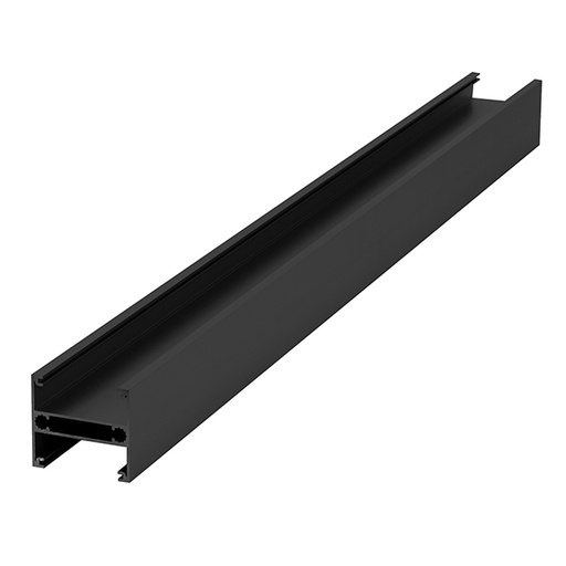 [ALU50900566602700] Quadra 50mm RAL9005 66x60x2700mm