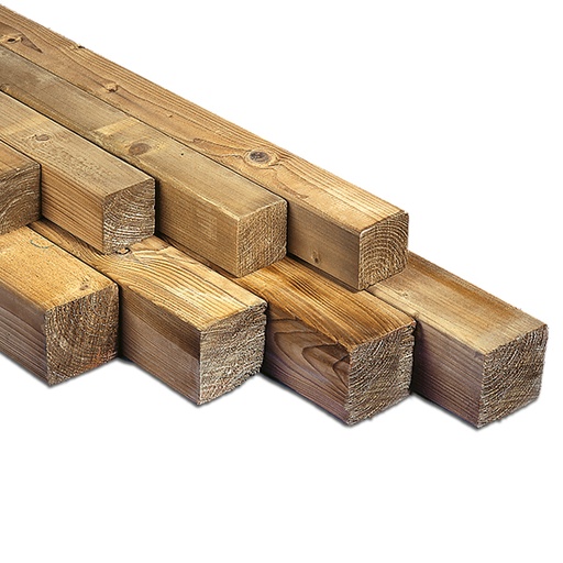 [VPGRIMP90902700] Vierkante paal 90x90x2700mm