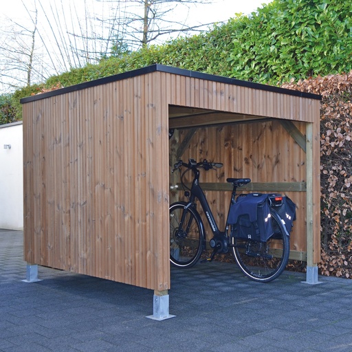 [FIETSTWLINE240021002000] Fietsenberging 4 TW Line 2,4x2,1x2m (BxDxH)