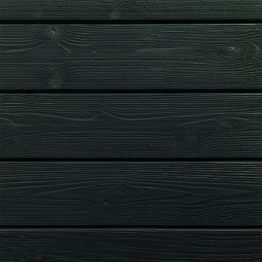 [BPGRTWZ181304500] Blokhutplank Gr TW Zwart 18x130x4500mm