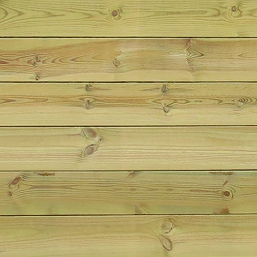[BPGRIMP281371800] Blokhutplank Gr Imp 28x145x1800mm